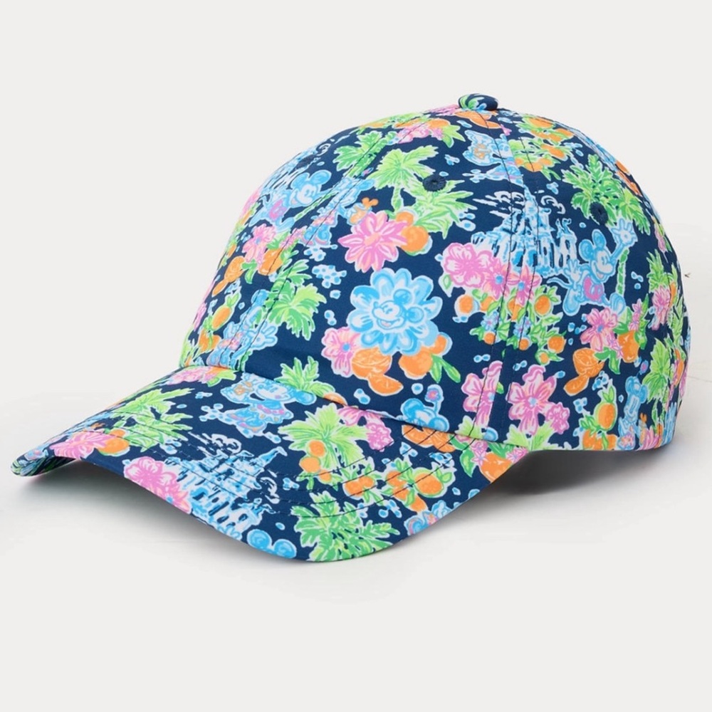 🆕 Lilly Pulitzer Lilly Loves Disney Run Around Hat